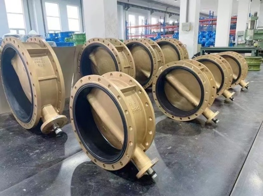 /Bronze C95400 Flanged Butterfly Valves