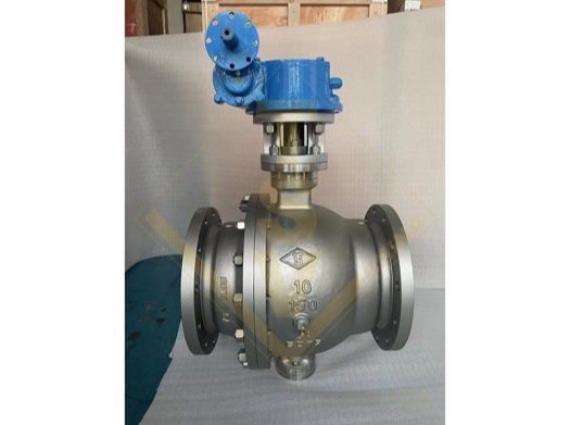 Flange Gear Floating Ball Valve